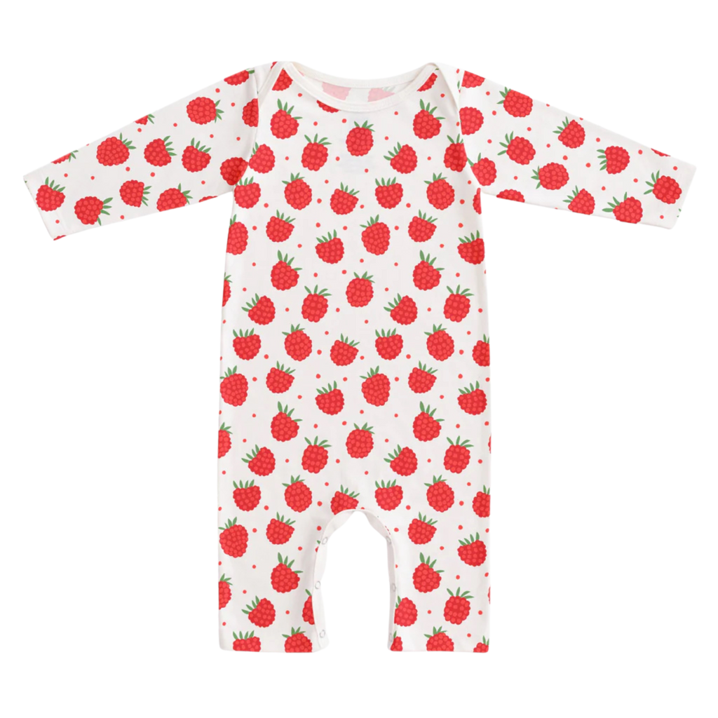 Raspberries Romper