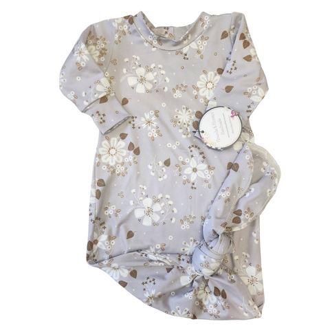 Sage and Floral Matching Set