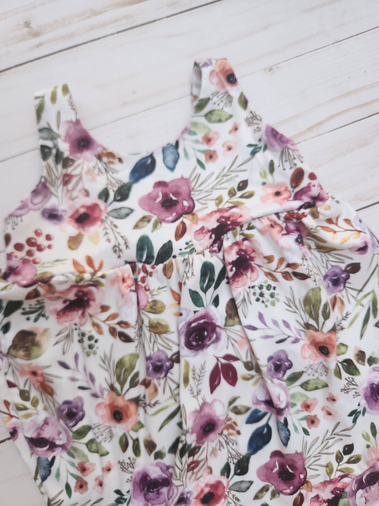 Floral Bubble Romper