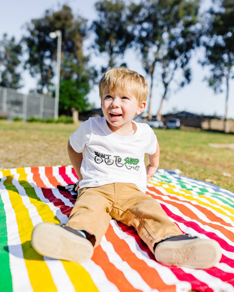 Built To Shred Tee - White