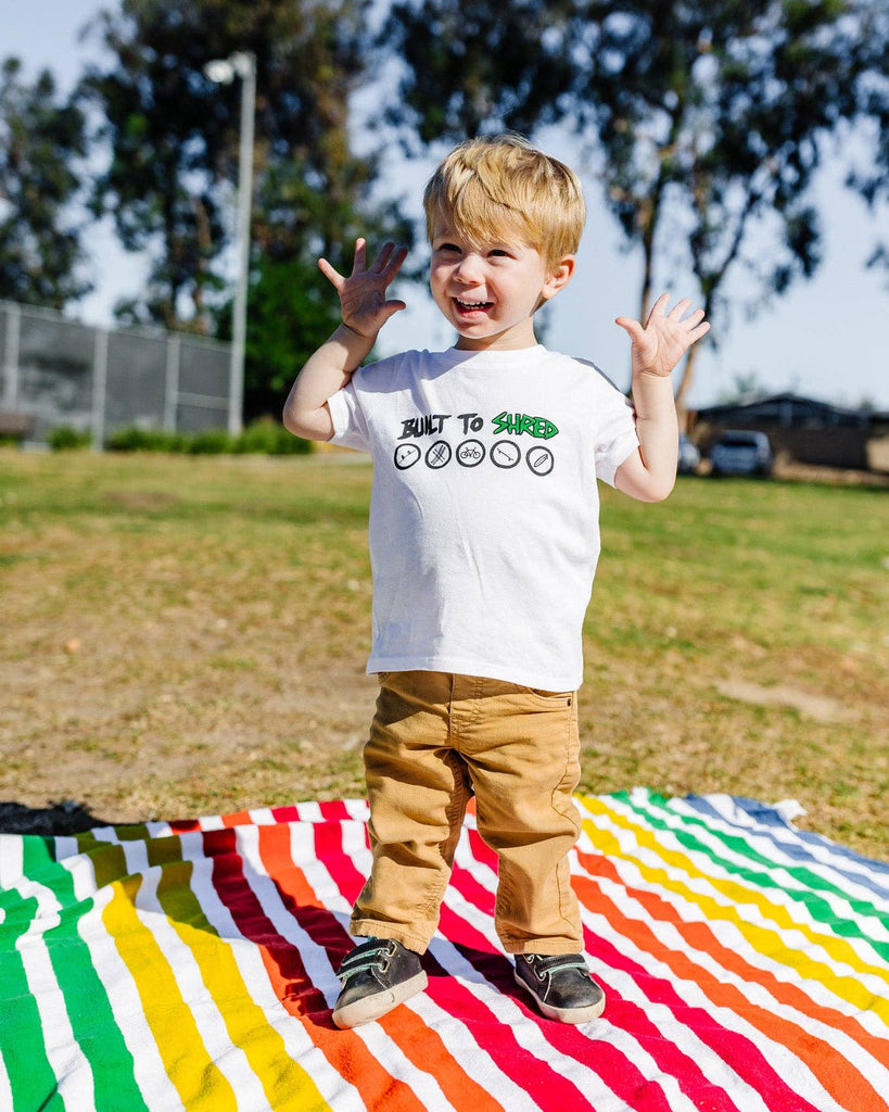 Built To Shred Tee - White