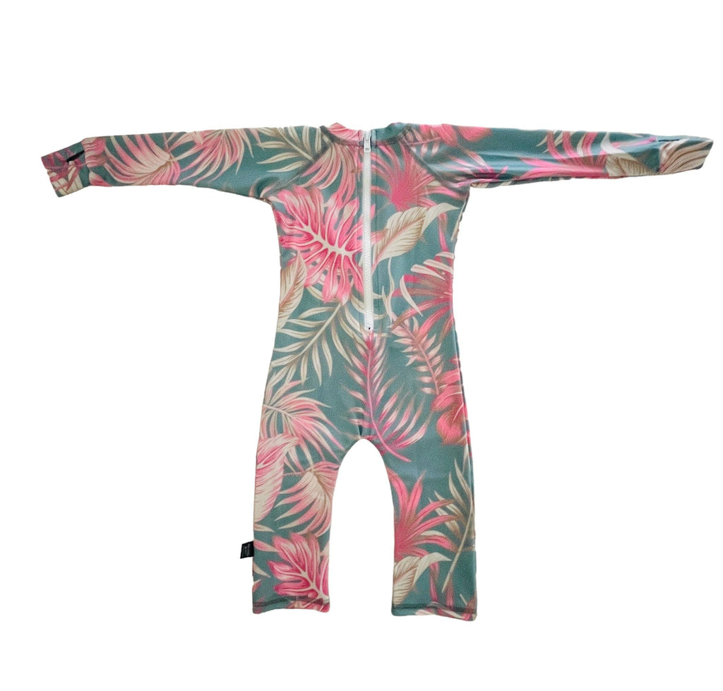 Pink Palm Full Suit