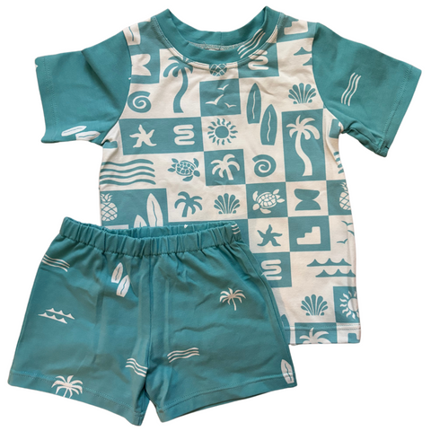 Sunflowers Zip Romper