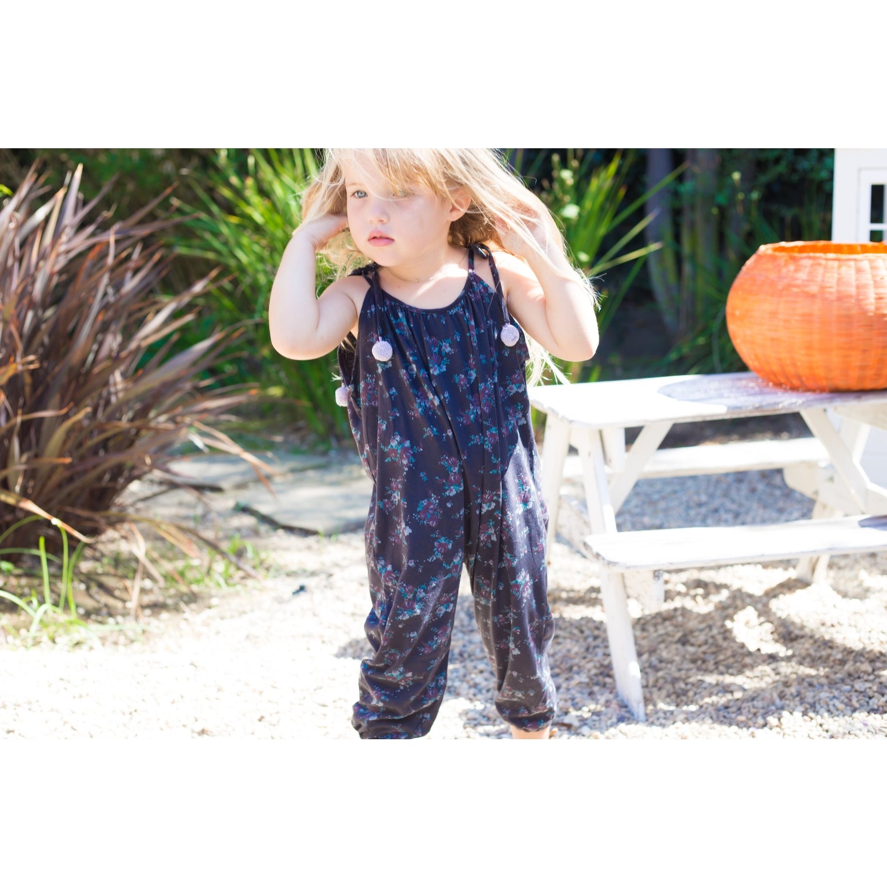 Fleur Jumpsuit American Made Baby Clothes American Adorn